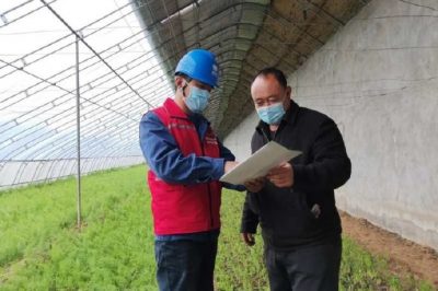 安全用電進(jìn)大棚，助力農(nóng)戶穩(wěn)增收