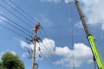 架空線路整治，提高線路可靠性