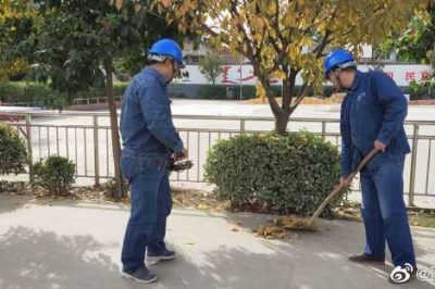 國(guó)網(wǎng)西安市鄠邑區(qū)供電公司?澇店供電所全員出動(dòng)，開展”清潔家園