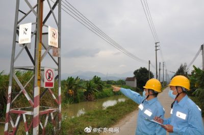 通過“人巡+機巡”，做好線路巡視和配電房檢查等工作