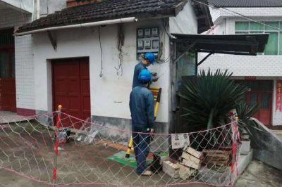 更換破舊表箱，推進(jìn)美麗鄉(xiāng)村建設(shè)