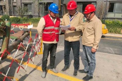 對(duì)110千伏金劉寨變及濱河藍(lán)庭電纜敷設(shè)施工現(xiàn)場(chǎng)進(jìn)行安全督查 對(duì)110千伏金劉寨變及濱河藍(lán)庭電纜敷設(shè)施工現(xiàn)場(chǎng)進(jìn)行安全督查