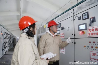 助力綜合客運(yùn)樞紐成功送電