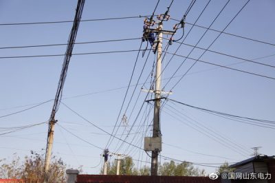 對(duì)孝直鎮(zhèn)10千伏尚莊線進(jìn)行檢修