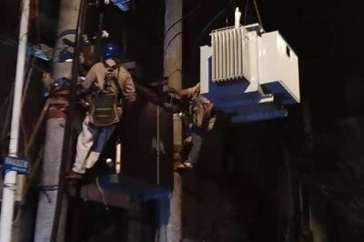 10千伏玉泉線新華聯(lián)公租房#1變因負荷過重導致停電