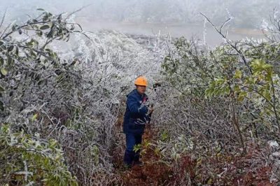 國網(wǎng)藍(lán)山縣供電公司安排輸電班員工開展線路特巡