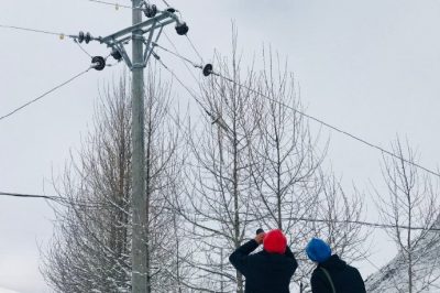 重點(diǎn)巡視桿塔、線路設(shè)備覆雪等情況