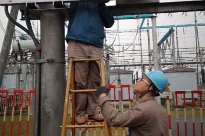 220千伏五洲變內(nèi)1號主變改造