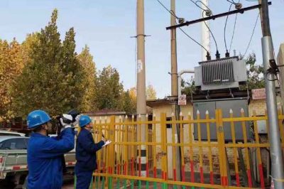 對煤改電線路進行特巡、測溫