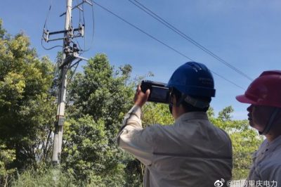 運用聲學成像儀實現架空線路局放精準定位