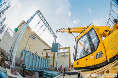 110千伏晶橋變電站持續(xù)開(kāi)展1號(hào)主變壓器技改工作 110千伏晶橋變電站持續(xù)開(kāi)展1號(hào)主變壓器技改工作